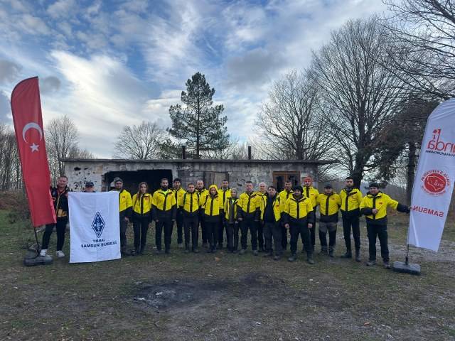 Kocadağ'da arama kurtarma tatbikatı