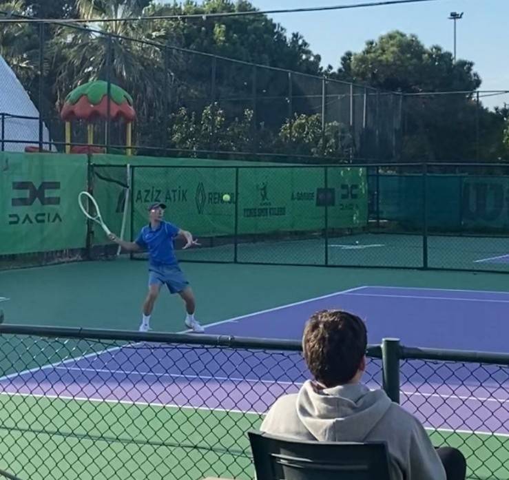 Samsun’da tenis heyecanı yaşandı