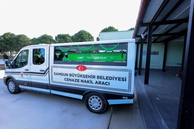 Samsun Büyükşehir Belediyesi vatandaşların kötü günlerinde de yanında