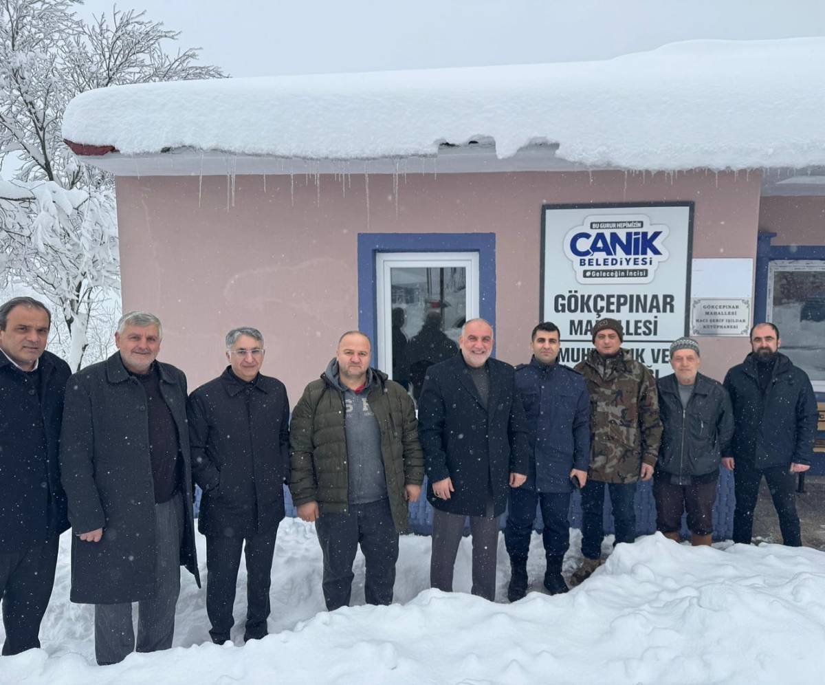 Canik'te karla etkin mücadele: Solüsyon ve tuzlama çalışmaları son hız