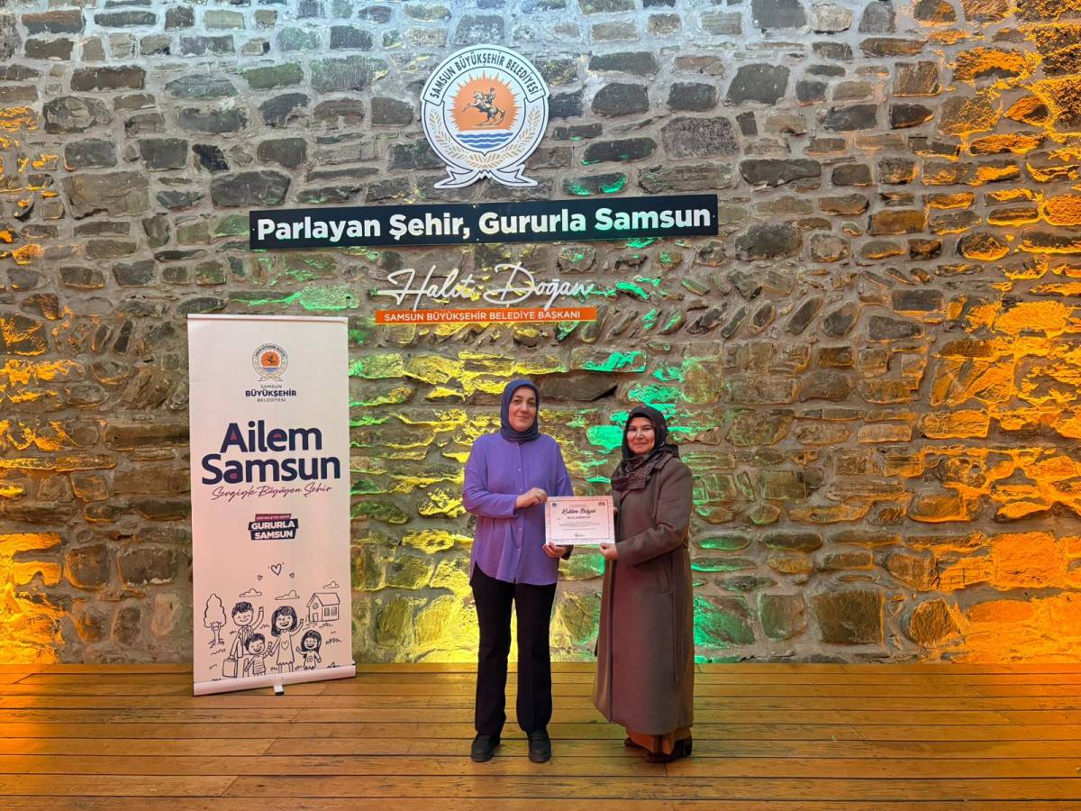 Samsun Büyükşehir Aile Akademisi Güz Dönemi Eğitim Programı tamamlandı