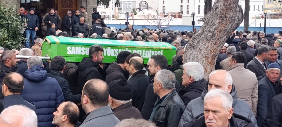 AK Parti Samsun Milletvekili Ersan Aksu'nun babası defnedildi