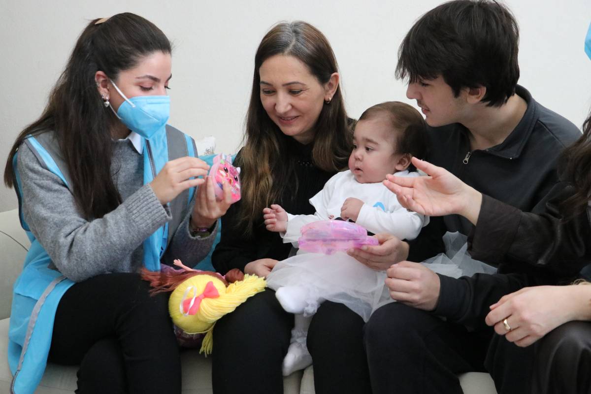 Samsun'da lösemi hastası Elisa ağabeyinden yapılan nakille sağlığına kavuştu