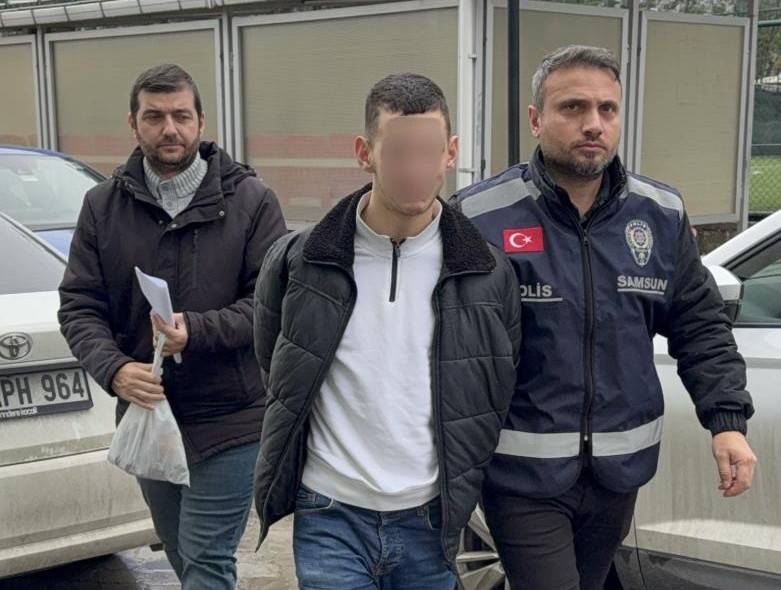 Samsun'da 50 bin liralık motosiklet çalan şüpheli, yakalandı