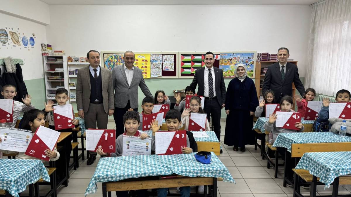 Salıpazarı'nda karne heyecanı