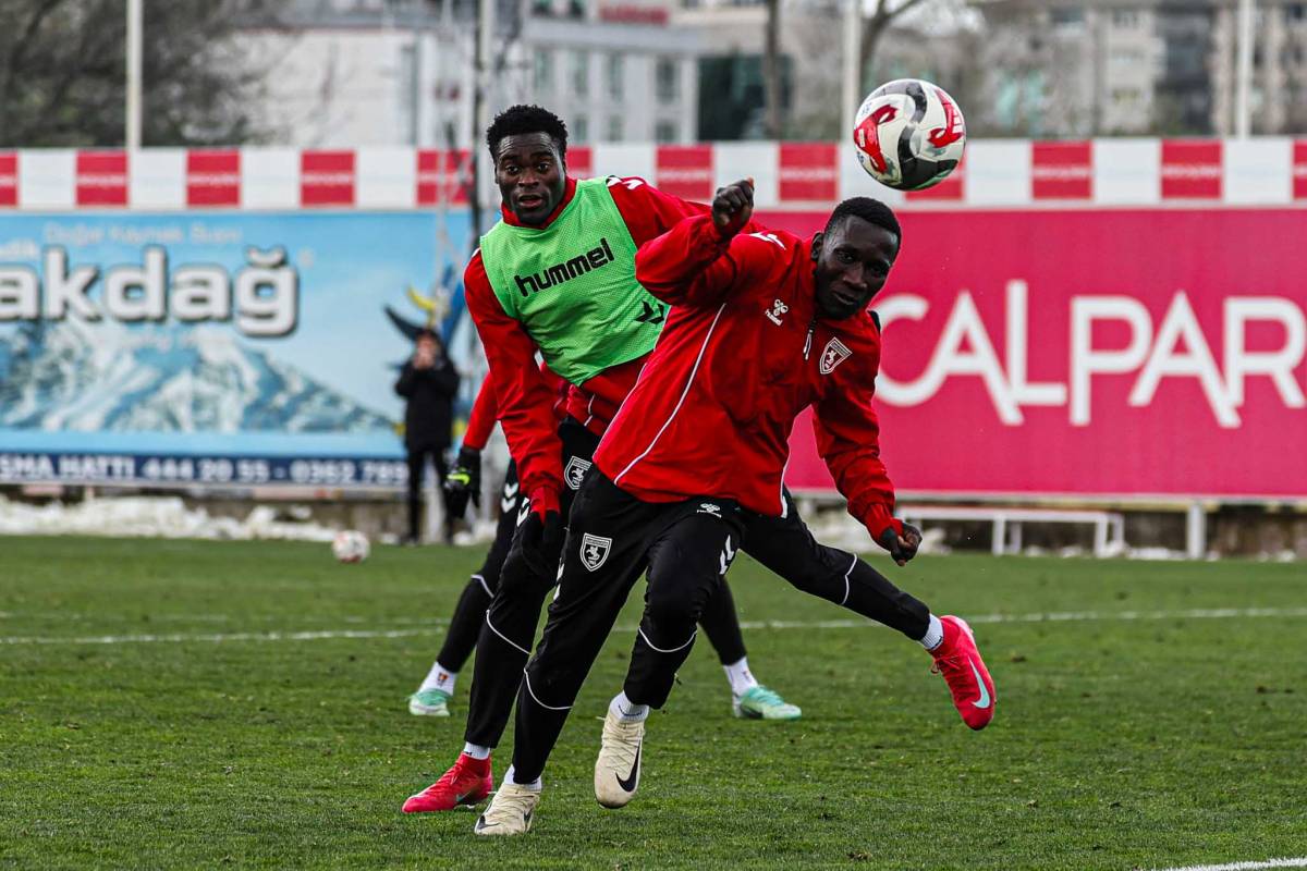 Samsunspor Fenerbahçe hazırlıklılarını sürdürüyor