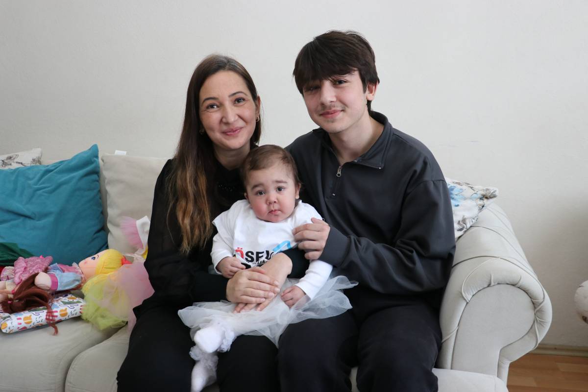 Samsun'da lösemi hastası Elisa ağabeyinden yapılan nakille sağlığına kavuştu