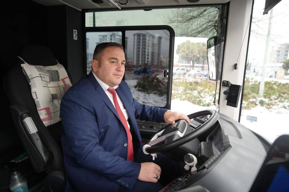 Samsun'da kalp krizi geçiren yolcuyu otobüsle hastaneye götüren şoför konuştu