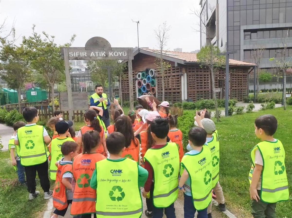 Canik Sıfır Atık Köyü'nde 29 Bin 372 çocuk ve gence eğitim