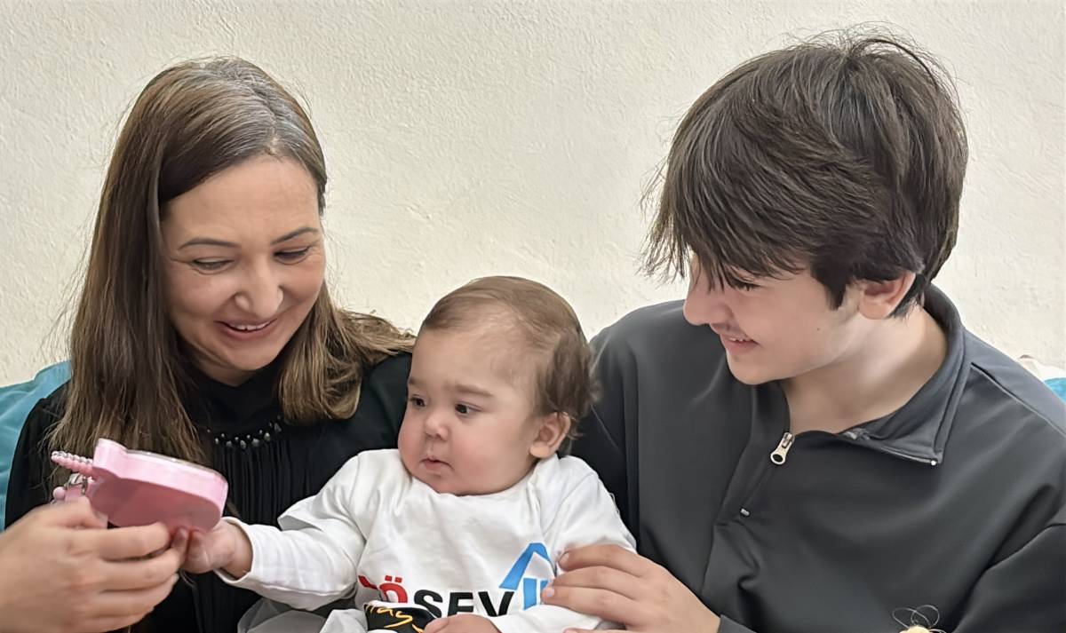 Samsun'da lösemi hastası Elisa ağabeyinden yapılan nakille sağlığına kavuştu