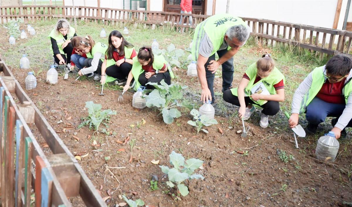 Canik Sıfır Atık Köyü'nde 29 Bin 372 çocuk ve gence eğitim