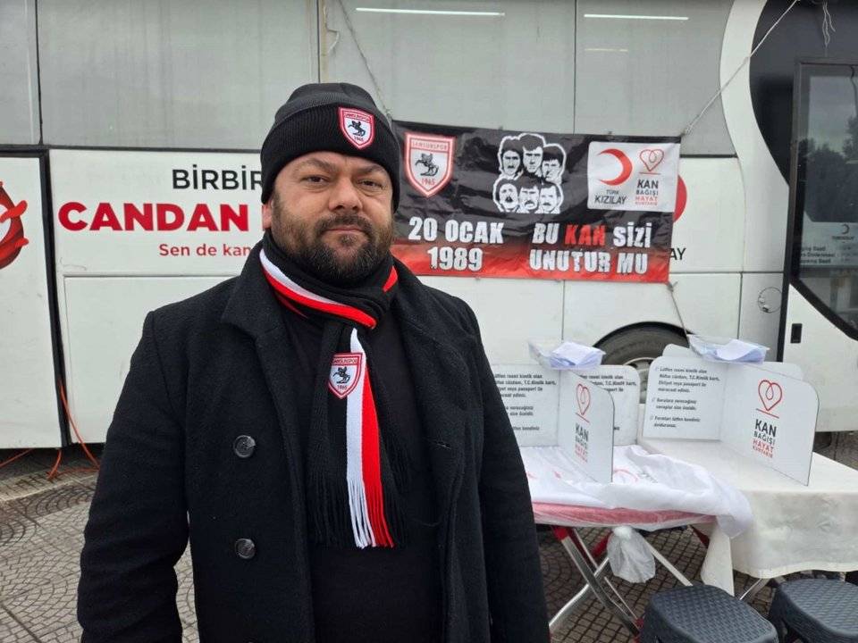 Samsunspor'dan kan bağışlayana forma ve maç bileti hediye