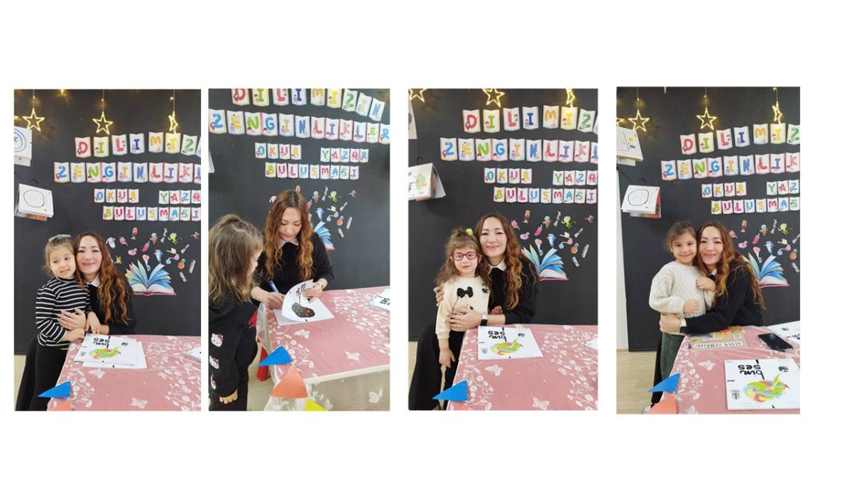 Ayşe Genç Kızılay Anaokulu, yazar Gülşah Yemen’i öğrencilerle buluşturdu