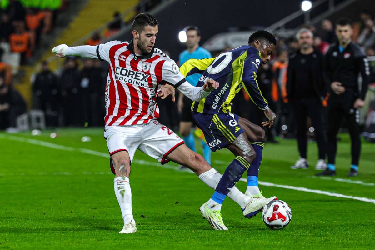 Samsunspor Süper Kupa'da Fenerbahçe kaybetti