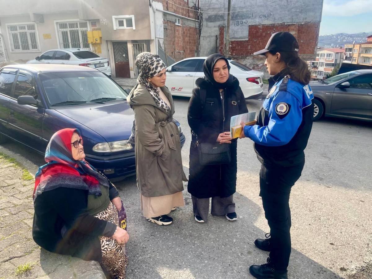 Canik’te vatandaşlara dolandırıcılık ve hırsızlığa karşı uyarı