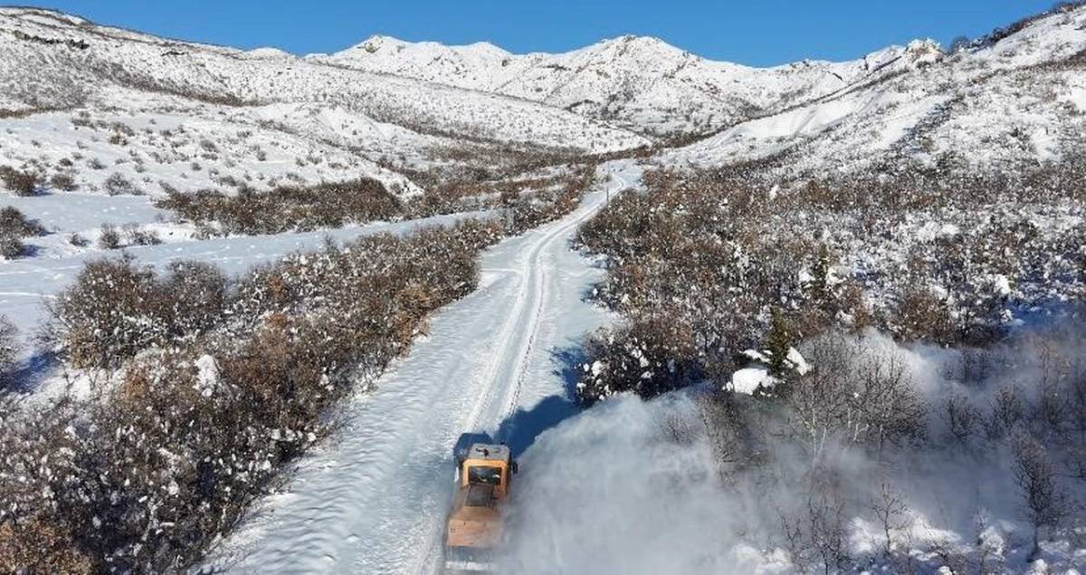 Doğu'da kar esareti! 113 köy yolu ulaşıma kapalı