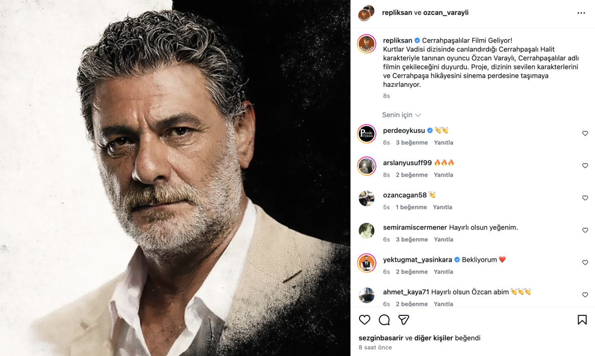 Kurtlar Vadisi'nin ikonik karakterinin filmi geliyor! Cerrahpaşalılar ne zaman vizyona girecek?