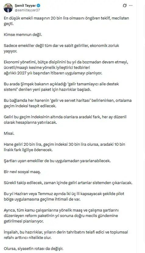 Emeklilere 10 bin lira ek maaş verilecek! İşte şartlar