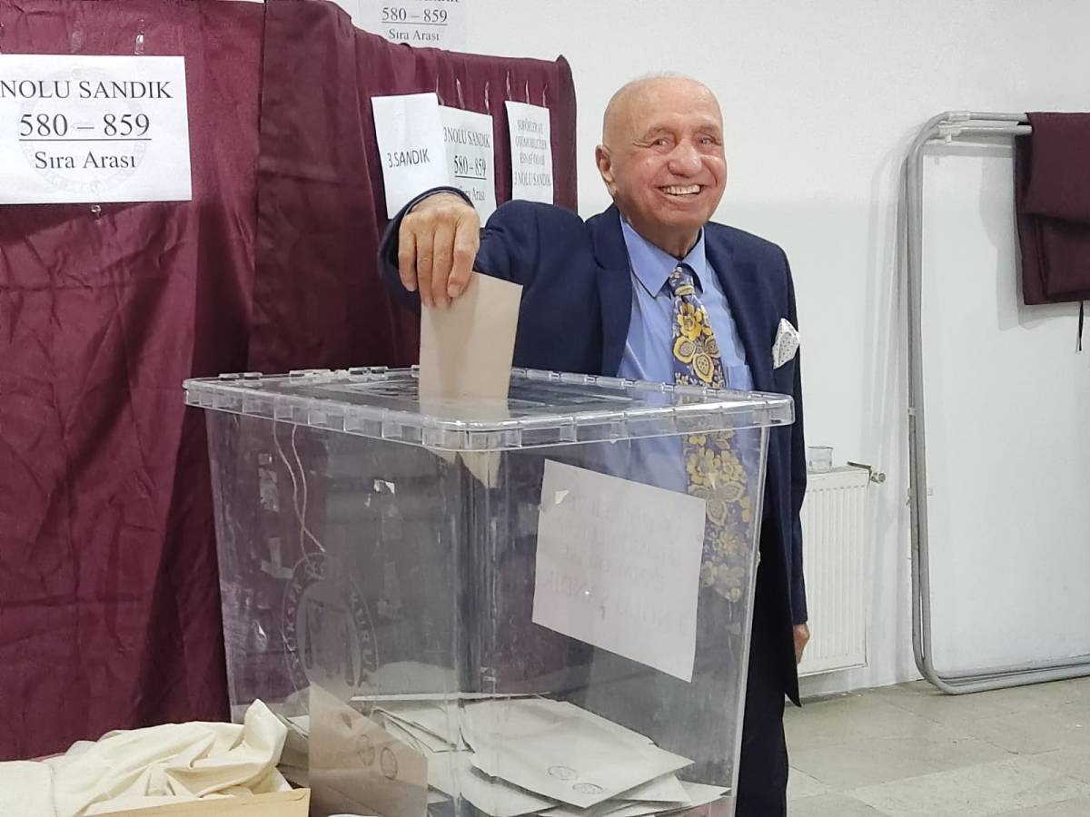 Bafra'da şoförler Yine Metin Genççakır dedi