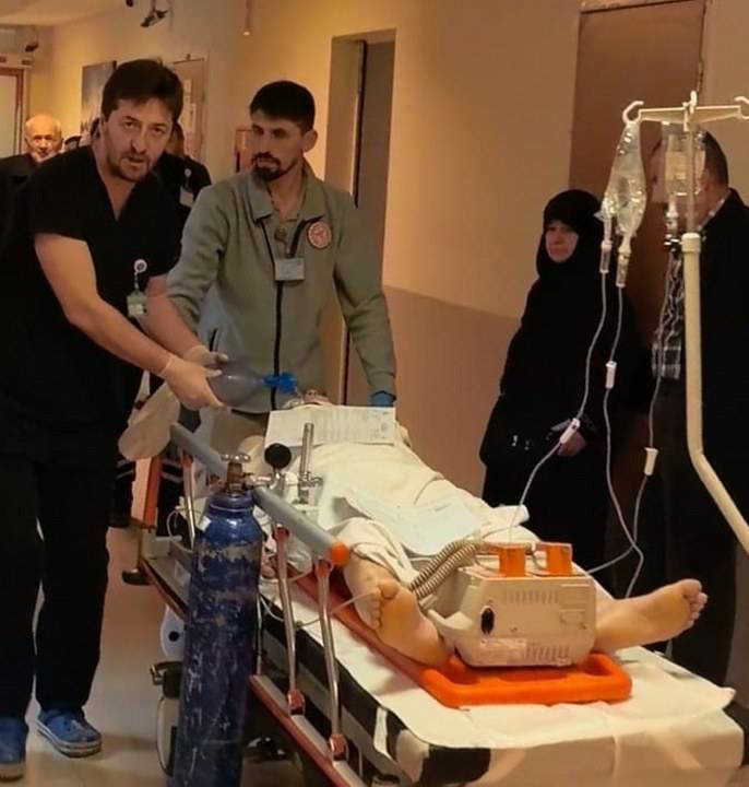 Makinenin üzerinden düşen işçi  yaşam savaşını kaybetti