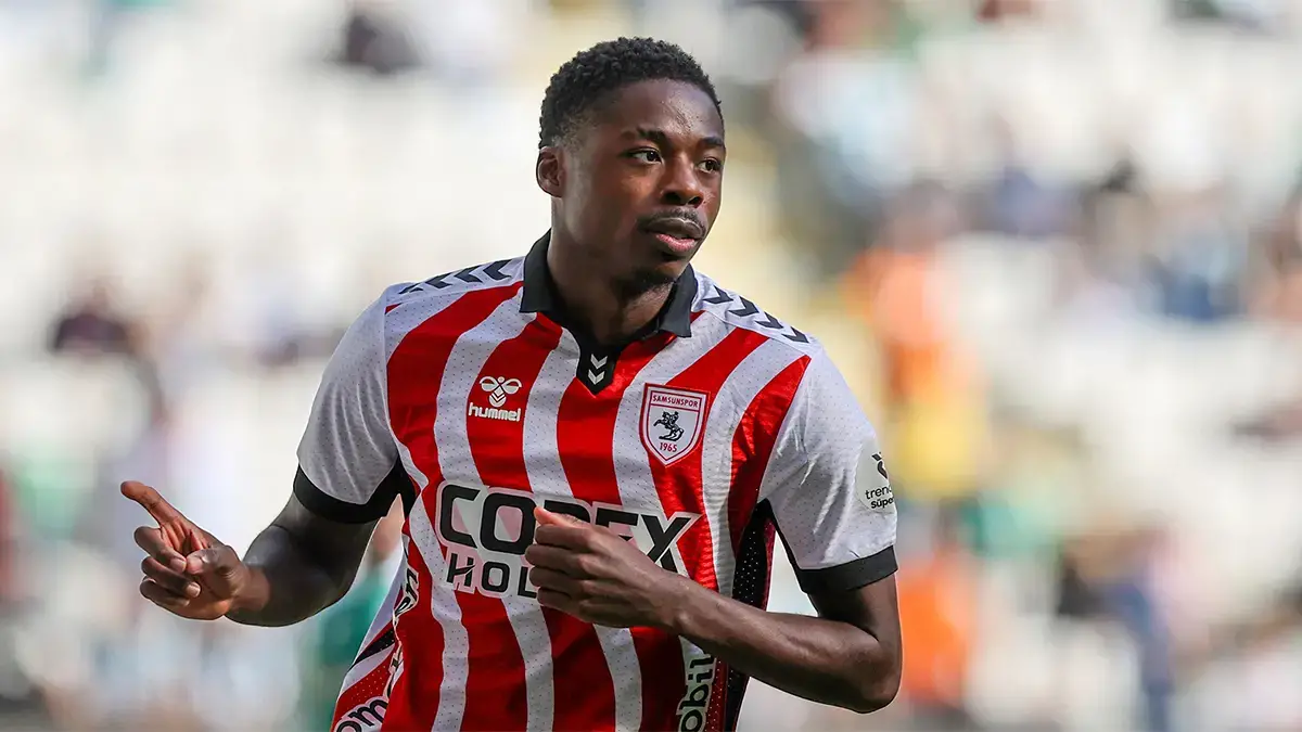 Samsunspor'dan Musaba'ya veda paylaşımı