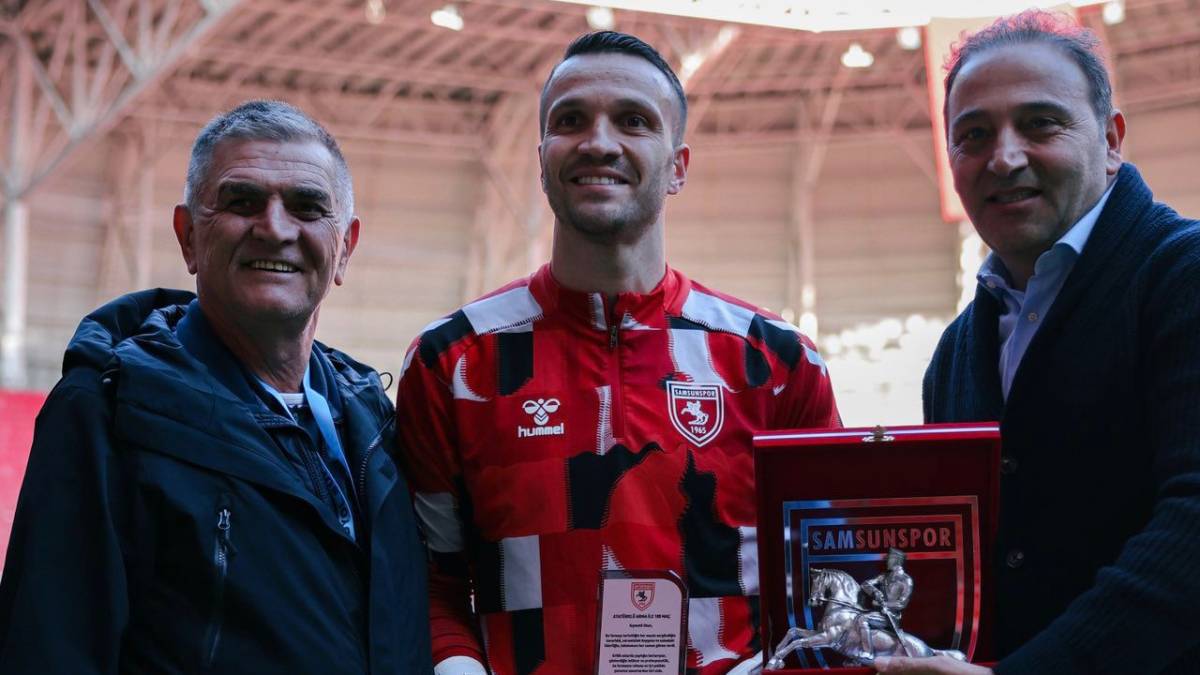Okan Kocuk Samsunspor’da 100. maçına çıktı