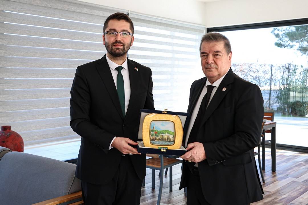 Samsun Yeşilay şubesinden Samsunspor'a ziyaret