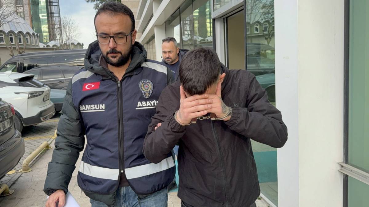 Samsun'da acemi hırsızın altın sanıp çaldığı bilezikler gümüş çıktı! Tutuklandı