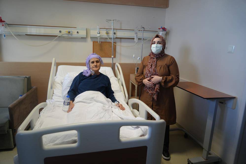 Samsun'da gelin kayınvalidesine karaciğerini verdi