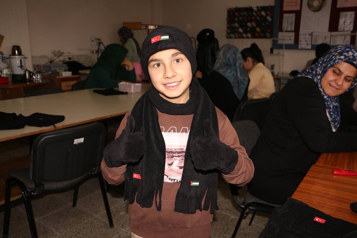 Samsun’dan Gazze’ye kışlık destek