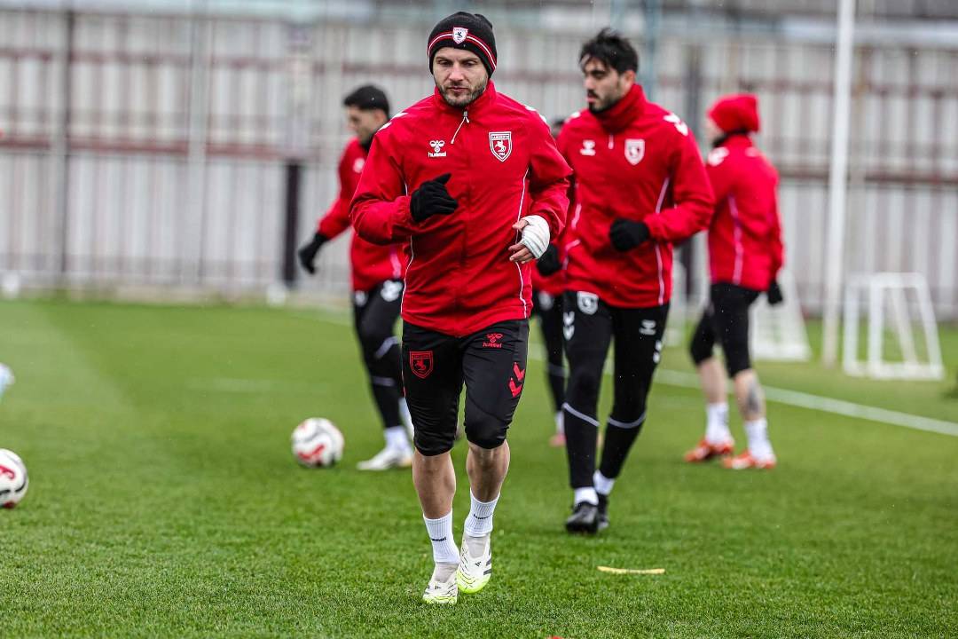 Samsunspor Gençlerbirliği karşılaşmasına hazırlanıyor
