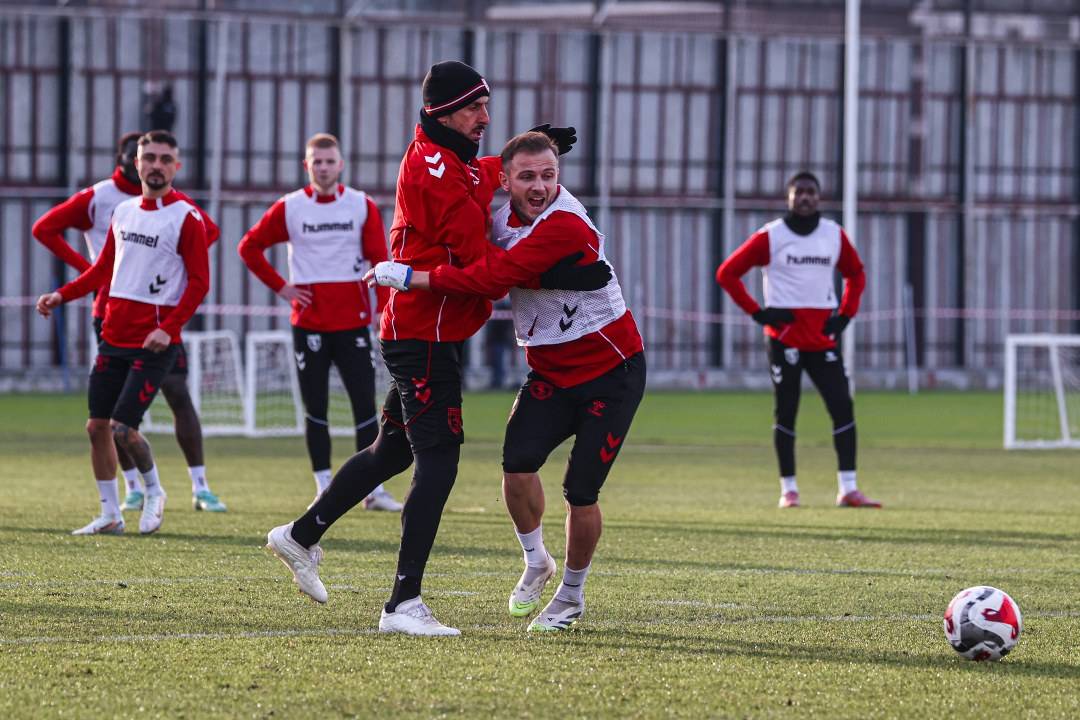 Samsunspor Kocaelispor maçına hazır