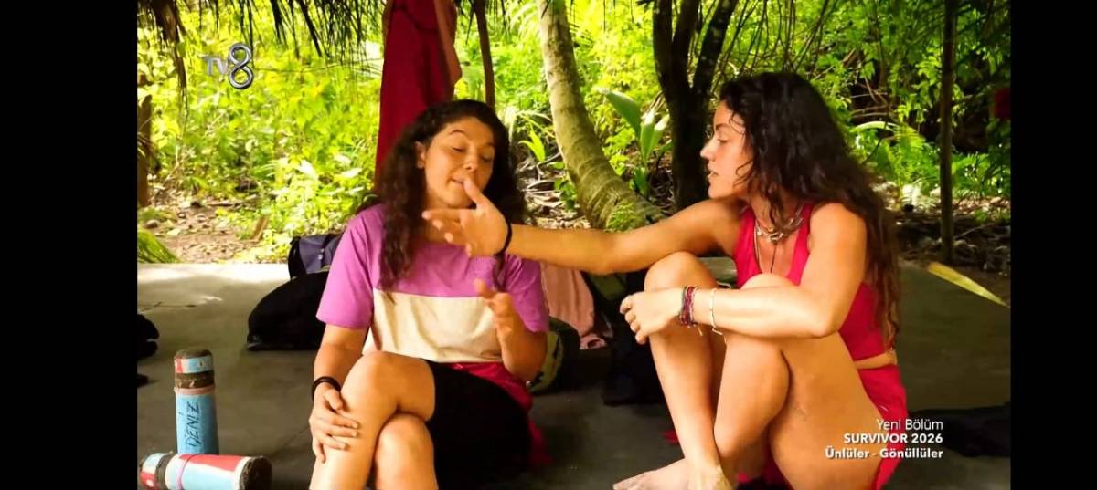 Survivor'da Seren Ay ve Deniz Selen yüzünden kavga etti