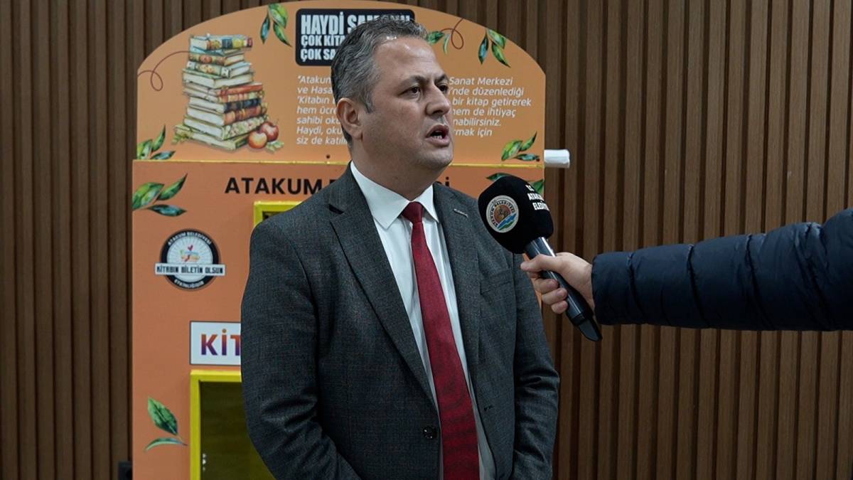 Atakum'da 10 binin üzerinde kitap öğrencilerle buluştu