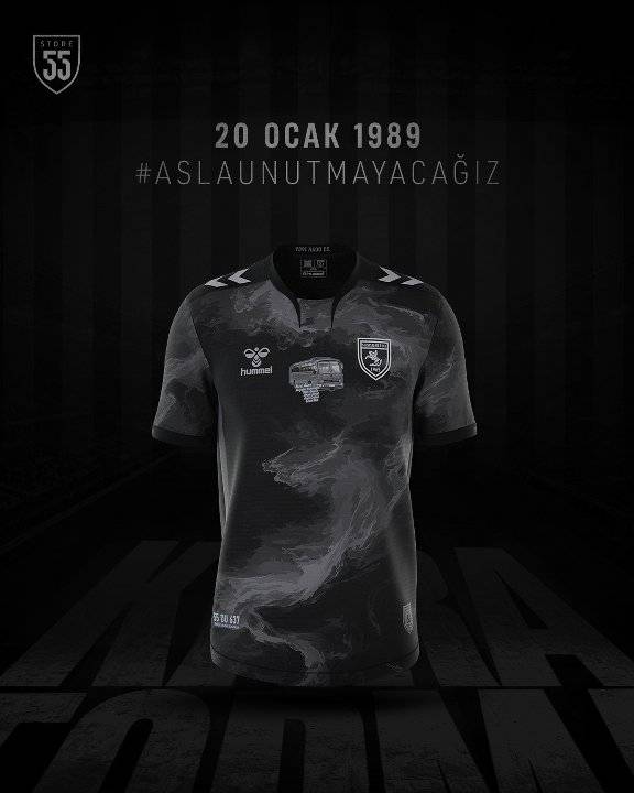 Samsunspor'dan 20 Ocak anısına kara forma