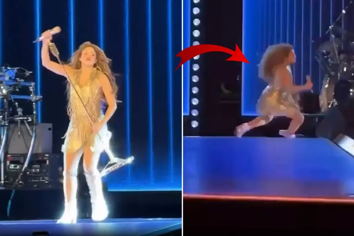 Shakira'dan korkutan kaza!