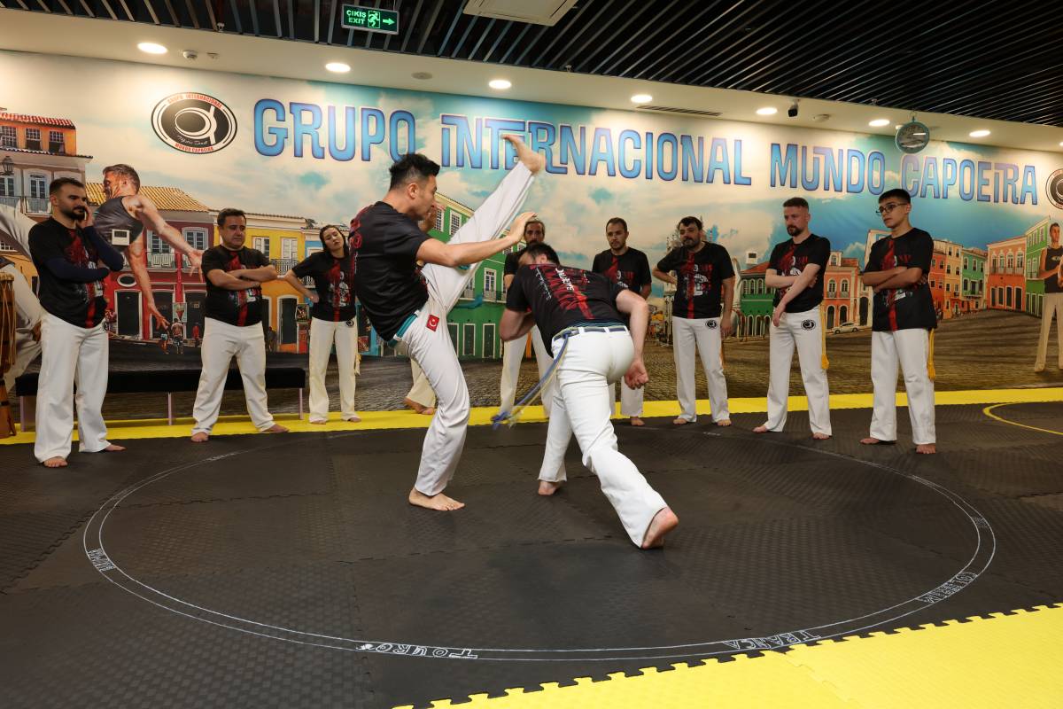 Samsun’da uluslararası capoeira rüzgarı