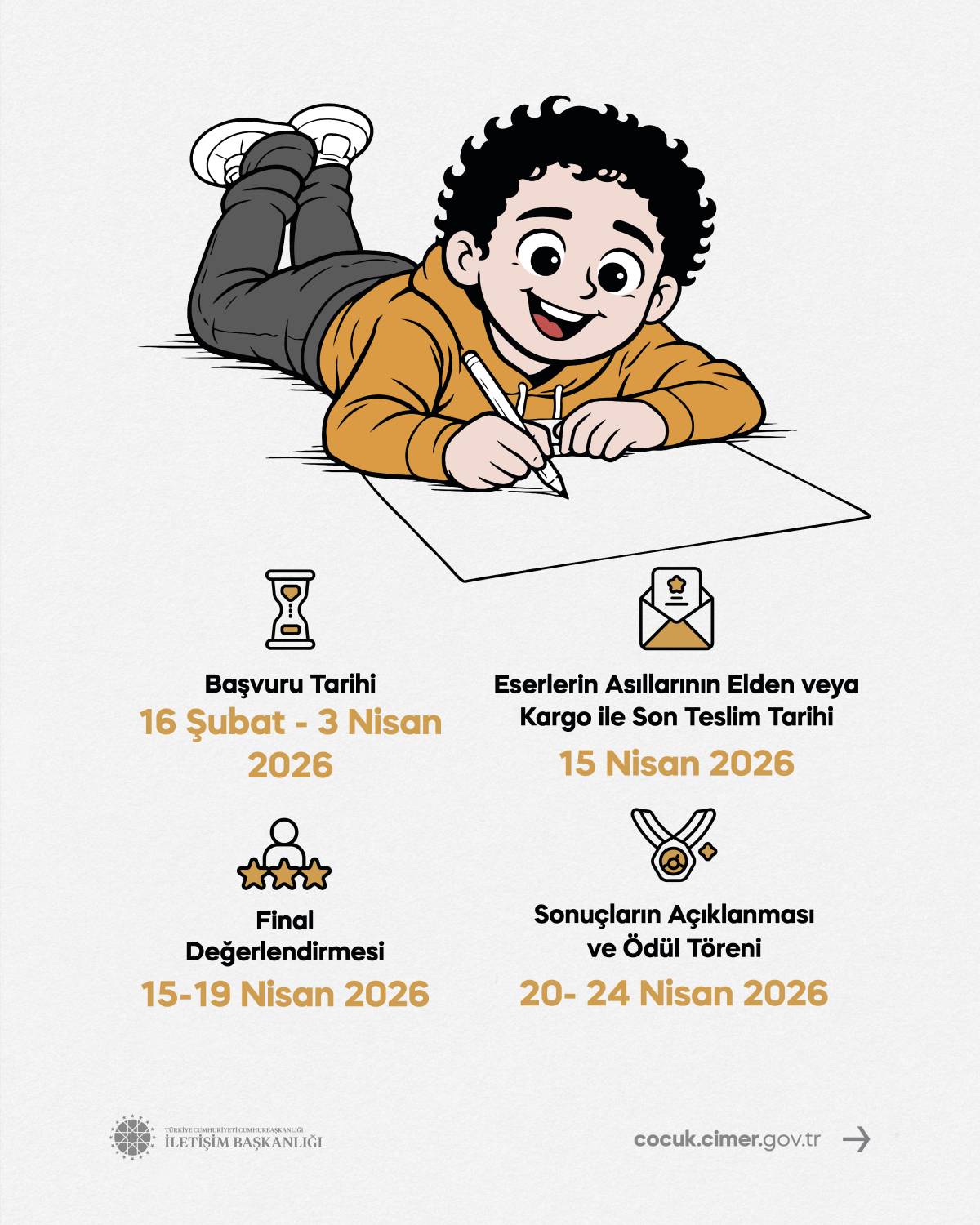 CİMER, “CİMER’e Renk Kat” Adlı Ödüllü Resim Yarışması Başlattı