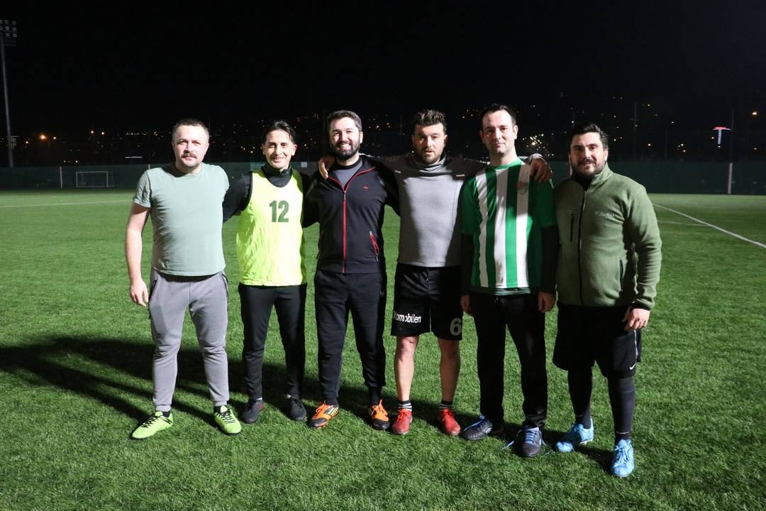 Eski Samsunsporlu futbolcular bağımlılıkla mücadeleye dikkati çekti