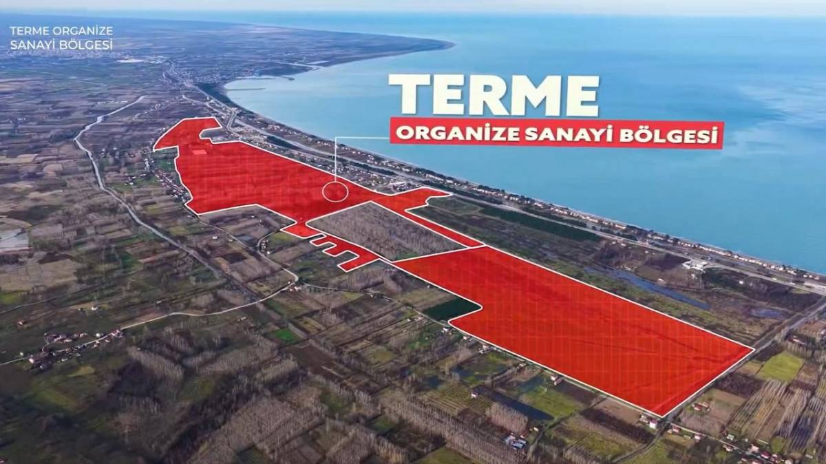 Samsun'da dev sanayi alanı! Terme OSB’de ilk etap tahsise açıldı