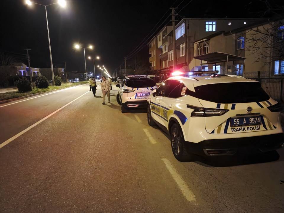 Samsun'da motosikletin çarptığı 70 yaşındaki şahıs ağır yaralandı