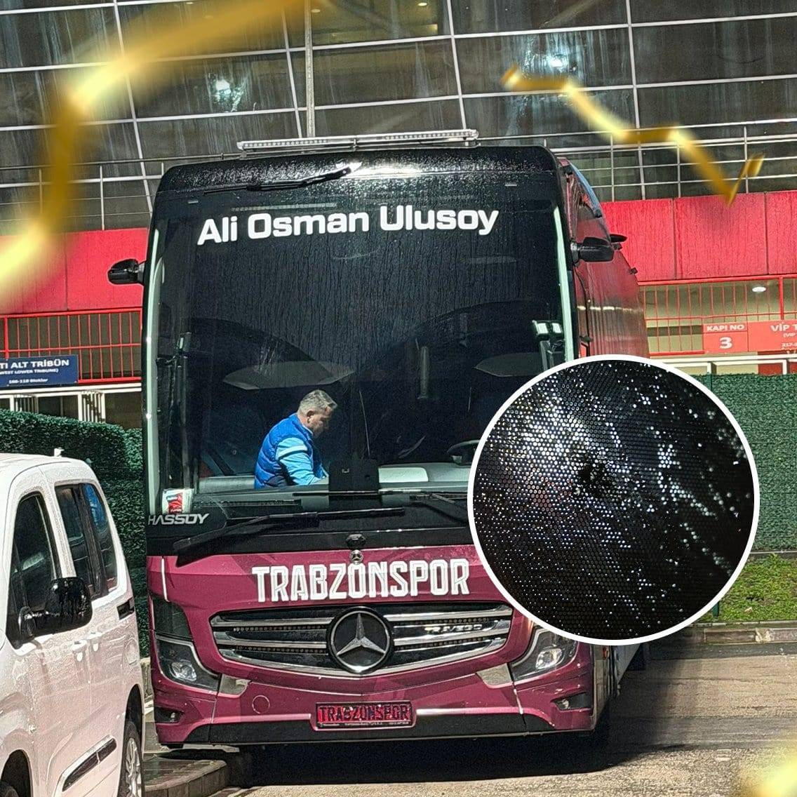 Trabzonspor Kulubü'nden sert açıklama: Samsun'da takım otobüsümüze organize saldırı gerçekleşti