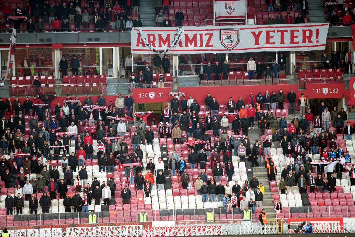 Samsunspor, Kayserispor karşısında ilk devreyi önde tamamladı