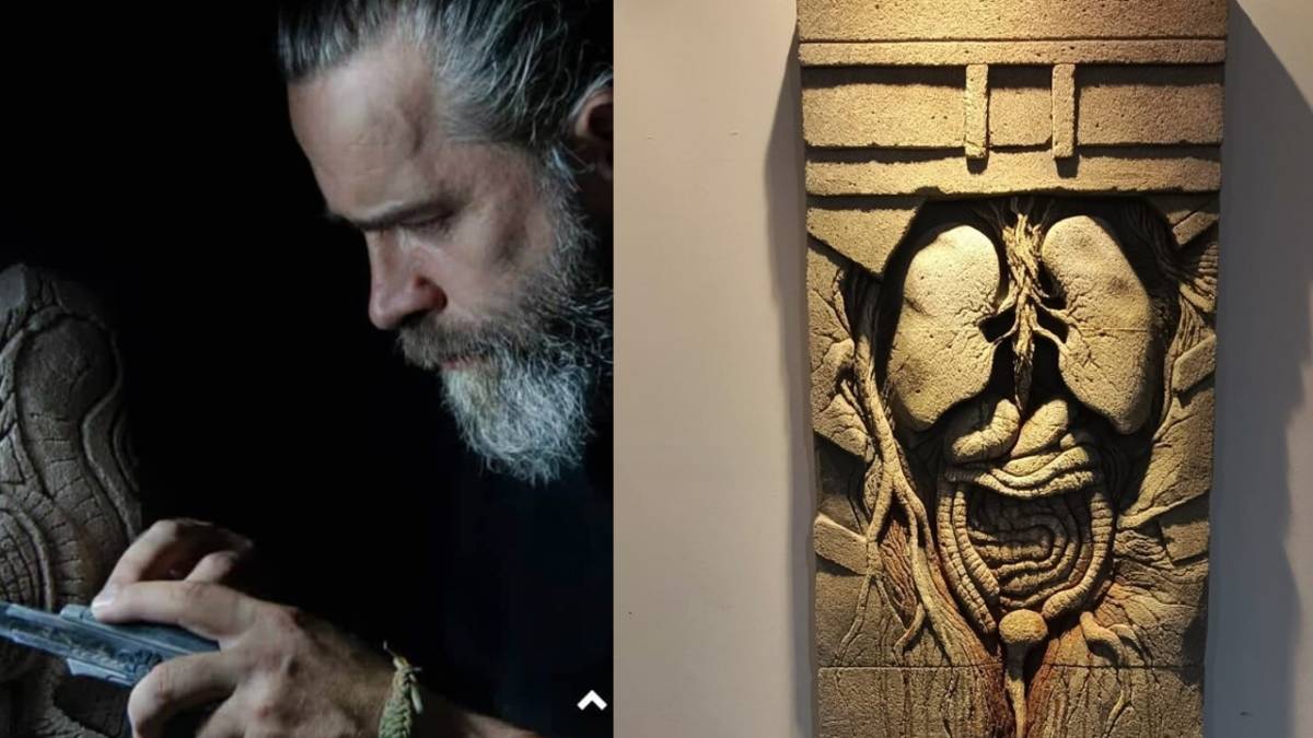 Samsunlu heykeltıraştan Başkentte sanat çıkartması