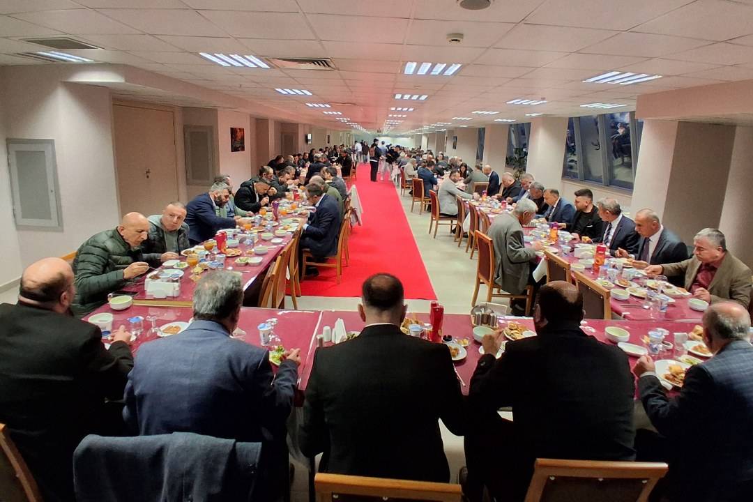 Havza’da muhtarlar iftarda bir araya geldi