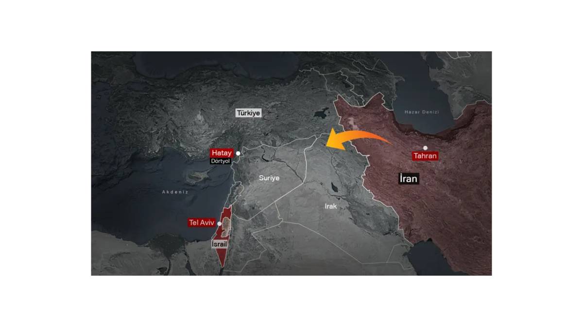 İran'dan Türkiye'ye atılan füze nereye düştü?