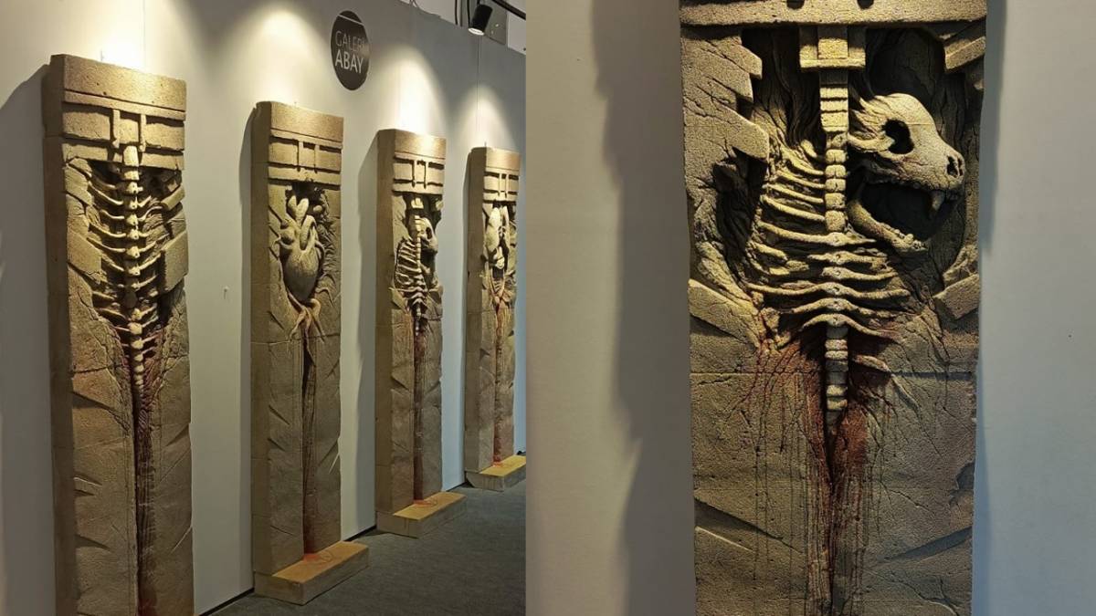 Samsunlu heykeltıraştan Başkentte sanat çıkartması