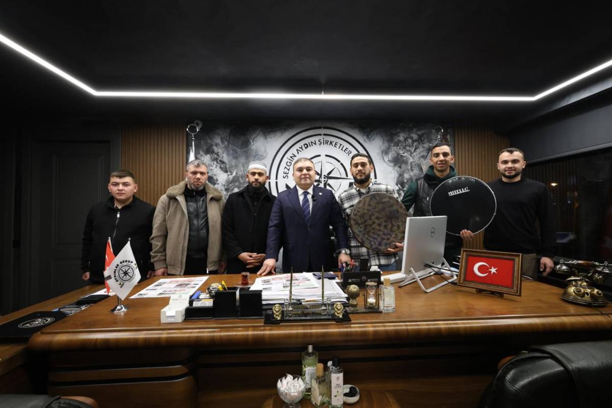 Celal Karatüre’den Sezgin Aydın’a ziyaret