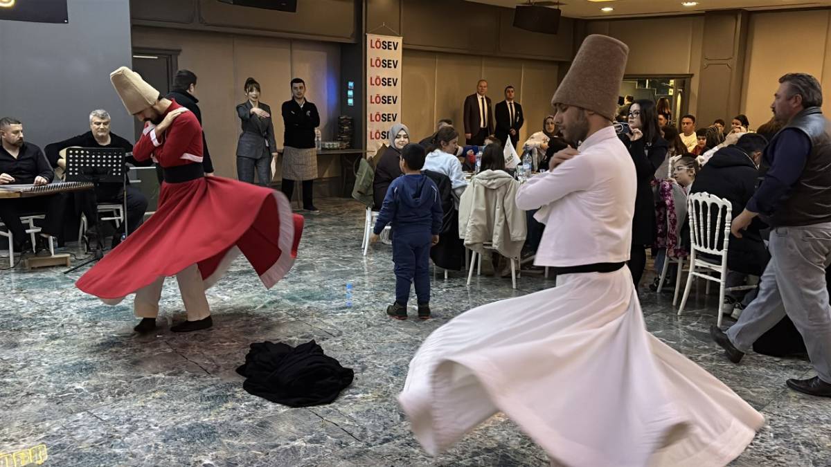 Samsun'da geleneksel LÖSEV iftarı düzenlendi