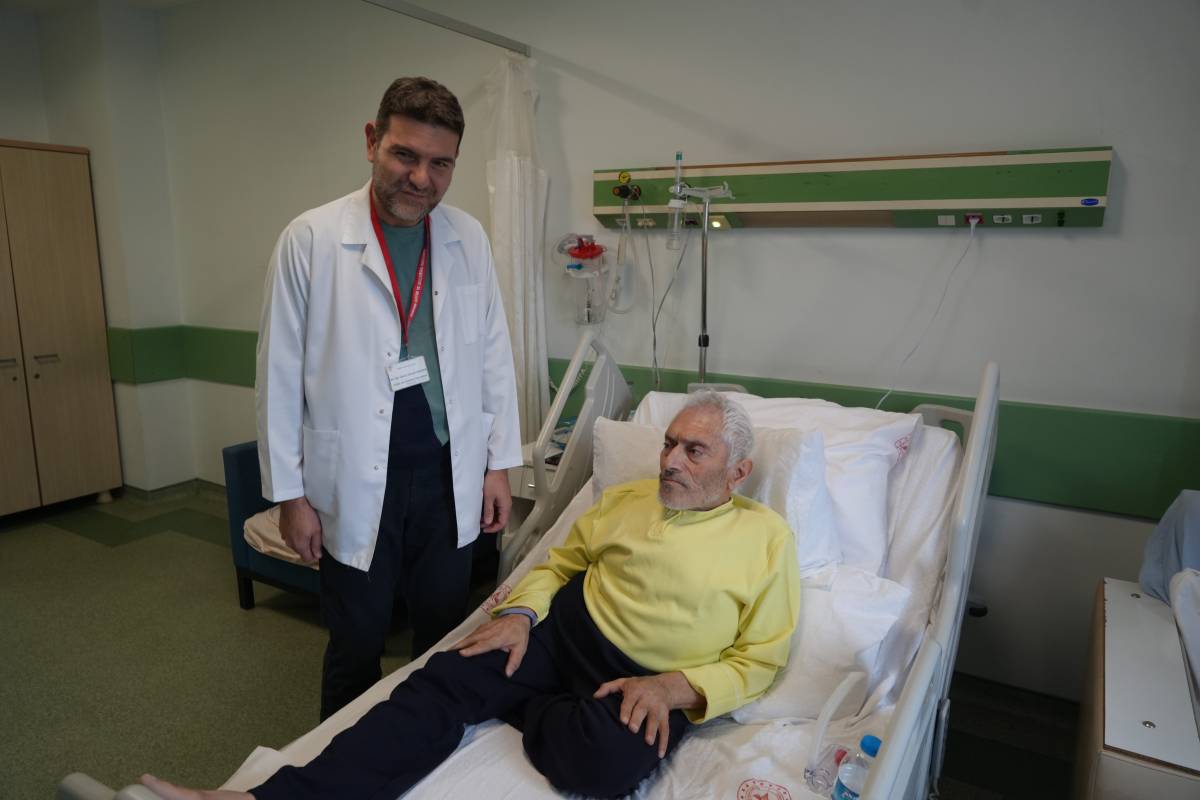 Samsun'da kalbi saatlerce durdurularak hayata döndürüldü